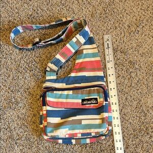 KAVU Multicolor Striped Shoulder Bag